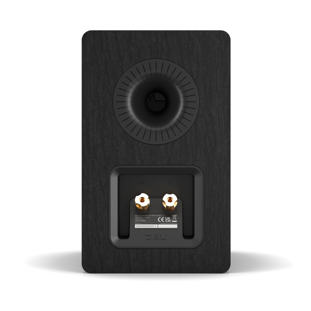 DALI - Kupid Designer Bookshelf Speakers - Ash - Black