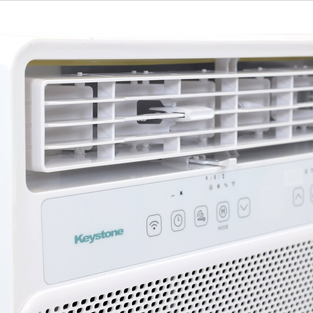 Keystone - 8,000 BTU 350 Sq. Ft Window Mounted Inverter Air Conditioner with Remote Control - White
