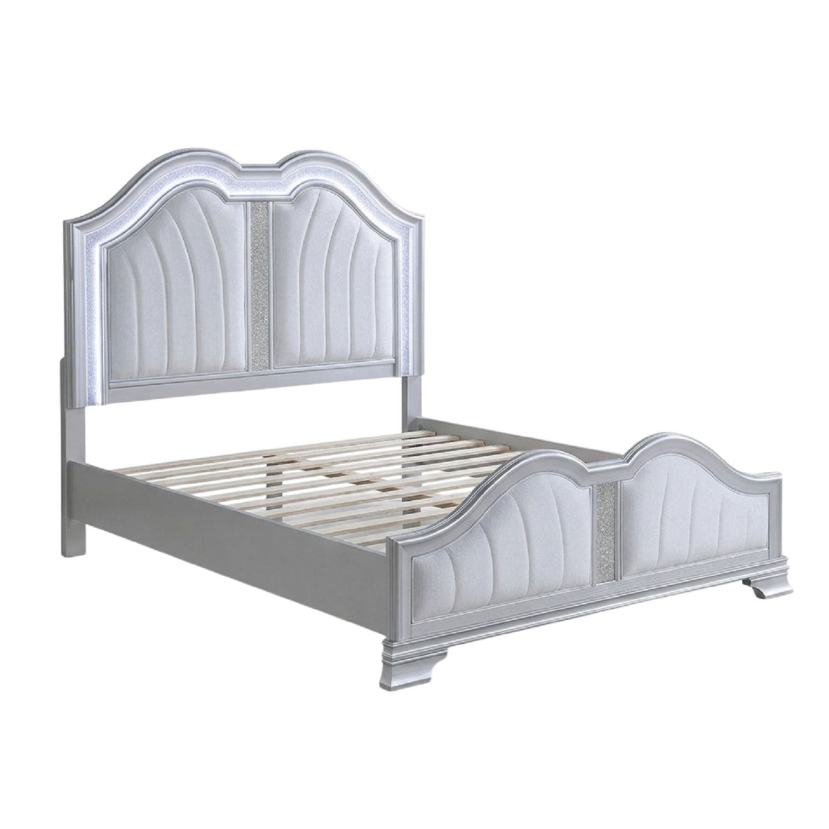 Cama de diseño único con puerto USB integrado