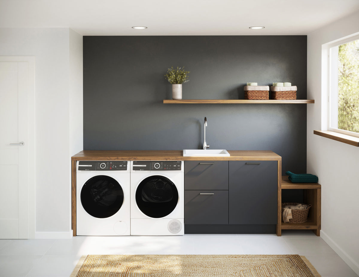 Bosch - 500 Series 2.4 Cu. Ft. High-Efficiency Stackable Smart Front Load Washer with 4D Wash System - White