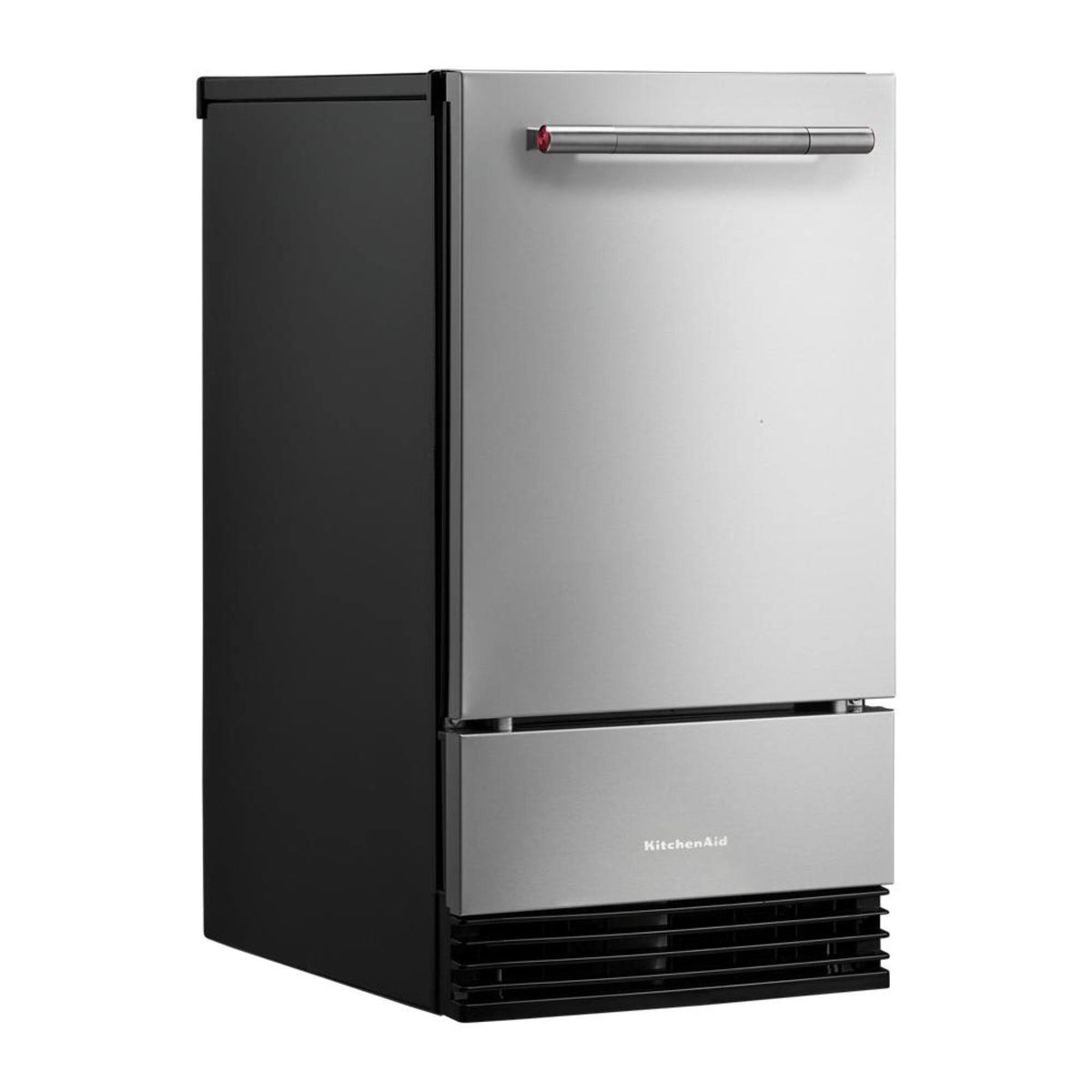 KitchenAid - 18" 35-Lb. Ice Maker - PrintShield Stainless Finish