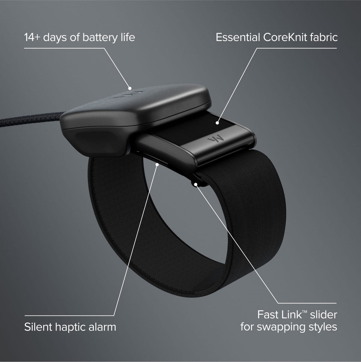 WHOOP - 5.0 One - Health and Fitness Tracker - 12-Month Membership - Jet Black - (2025)