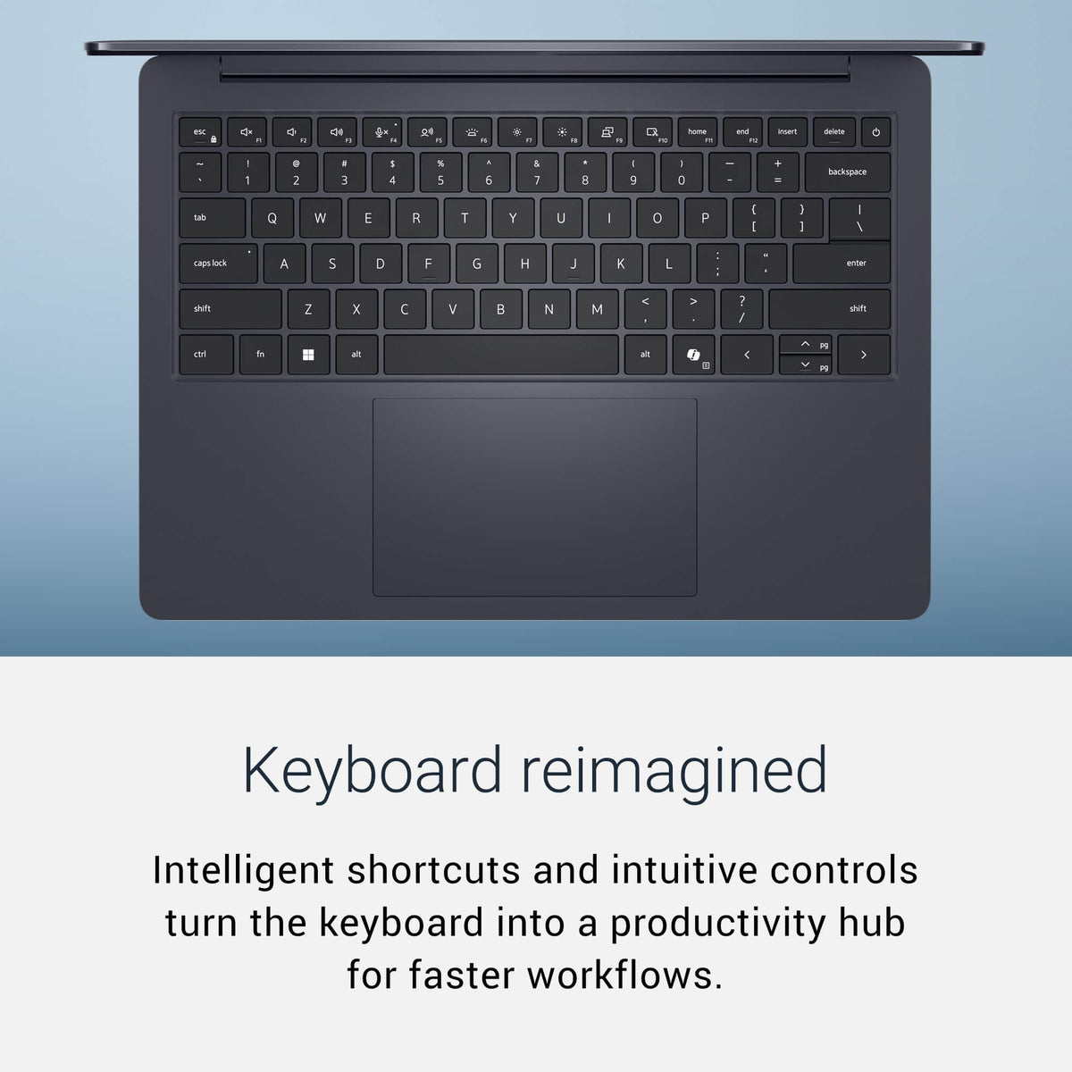 Dell - 14" 2K Touchscreen Laptop - Intel Core Ultra 7 355 2026 - 16GB Memory - 512GB Storage - Copilot+ PC - Celestial Blue