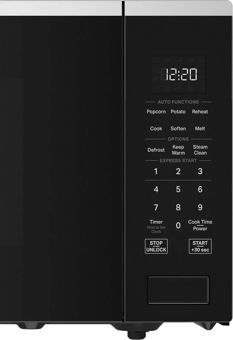 Whirlpool - 1.6 Cu. Ft.Countertop Microwave with Sensor Cooking - Stainless Steel
