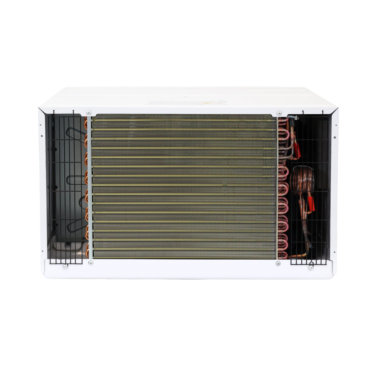 Keystone - 14,000 BTU 230V Through-the-Wall Air Conditioner with Follow Me LCD Remote Control - White