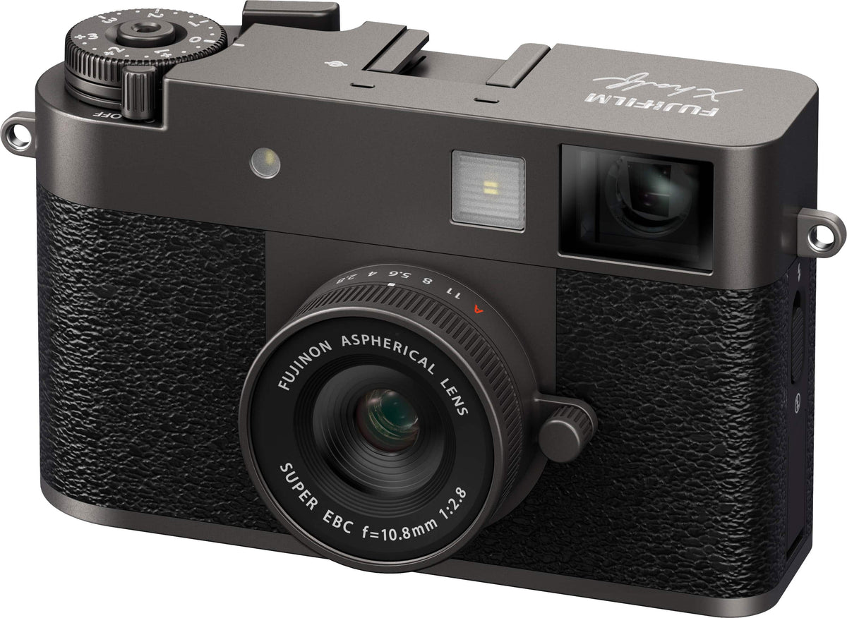 Fujifilm - X half Premium Compact Camera - Charcoal Silver