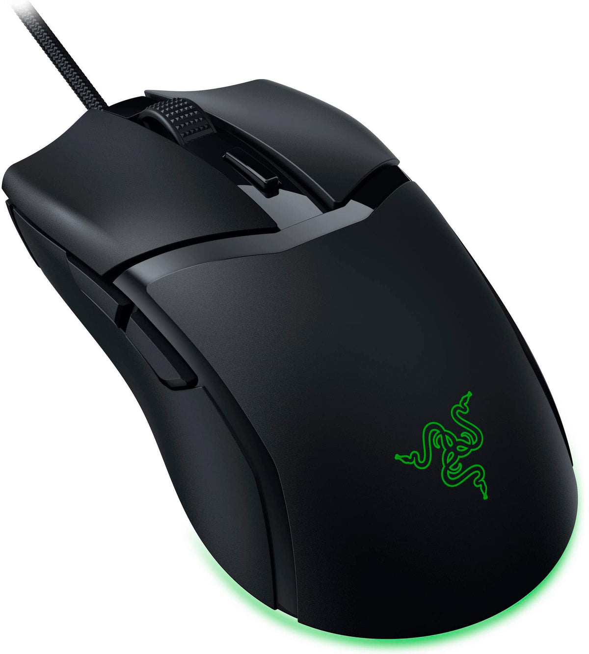 Razer - Cobra Lightweight Optical Gaming Mouse with Chroma RGB Lighting - Wired - Black