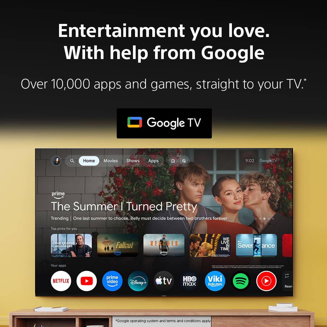 Sony - 55" class BRAVIA 3 II 4K HDR LED Google TV with Gemini (2026)