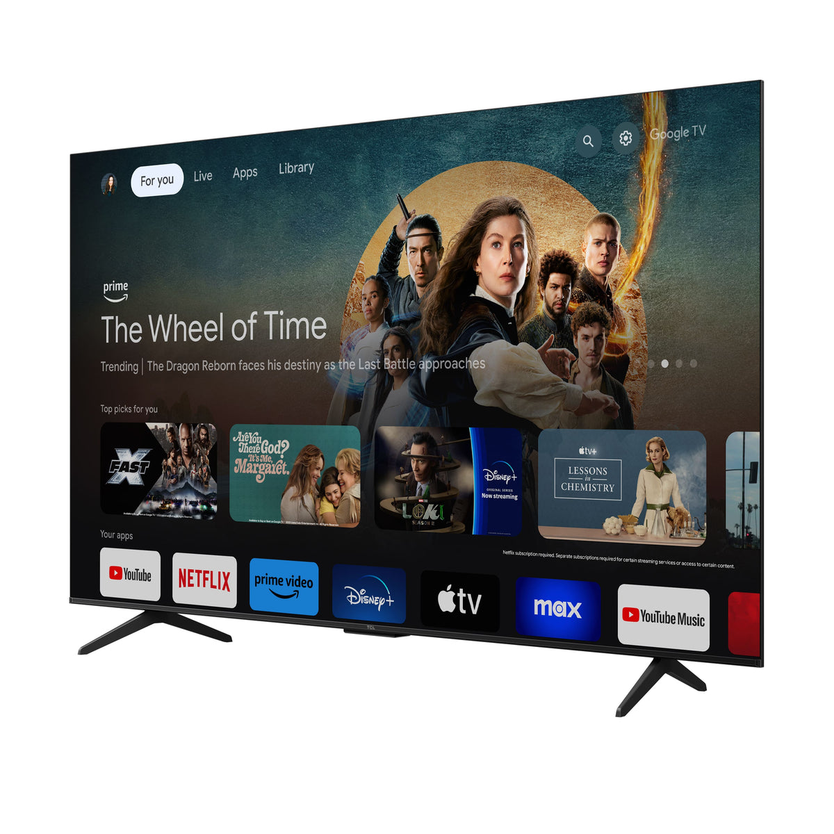 TCL - 75" Class S5-Series 4K UHD LED Smart Google TV (2024)