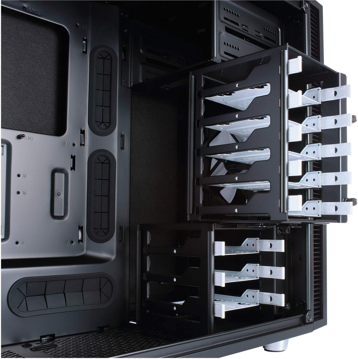 Fractal Design - Define R5 Black Silent ATX Mid-Tower PC Case - Black