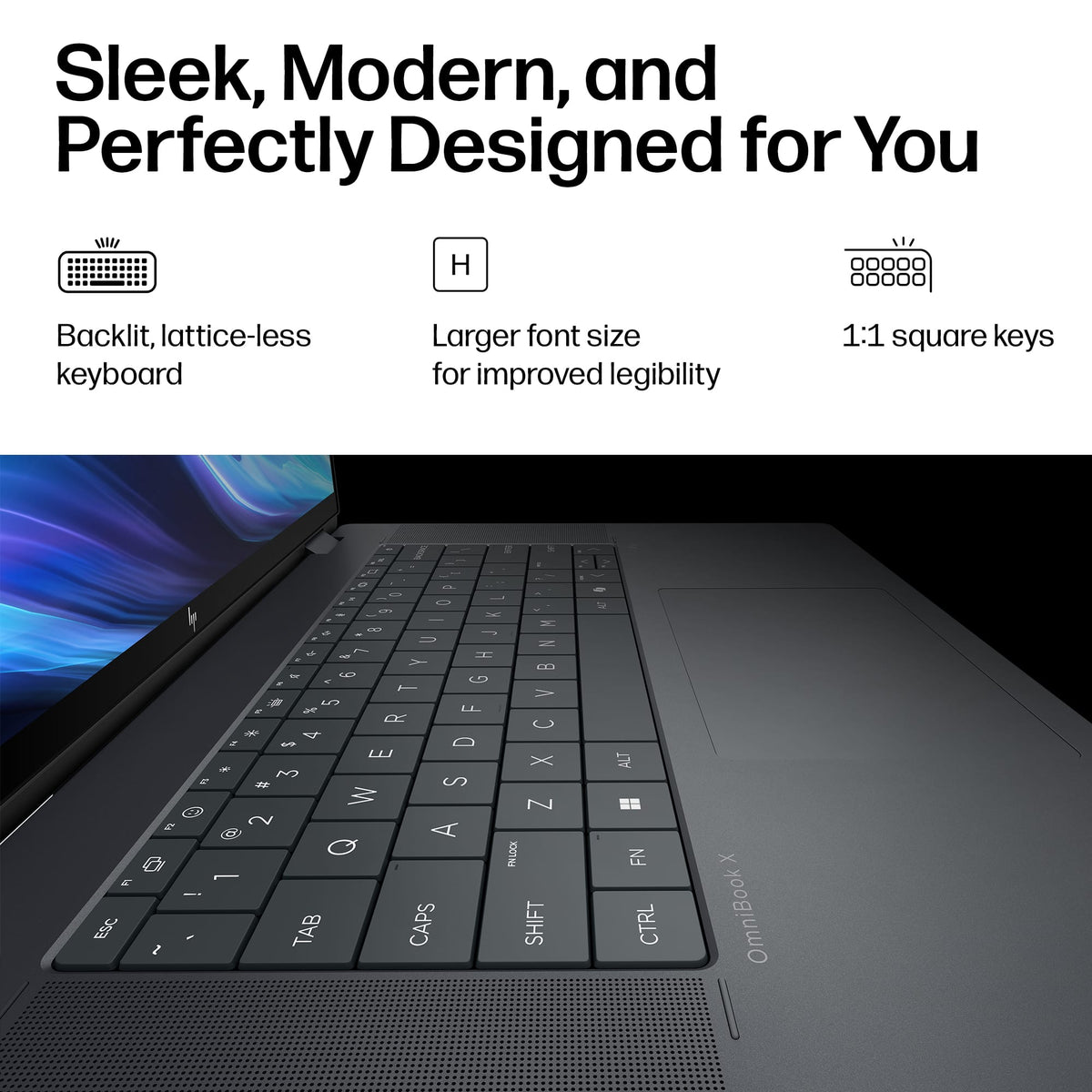 HP - OmniBook X Flip - 16" 2K Touchscreen Laptop - Intel Core Ultra 9 (2024) - 32GB Memory - 1TB SSD - Copilot+ PC - Eclipse Gray