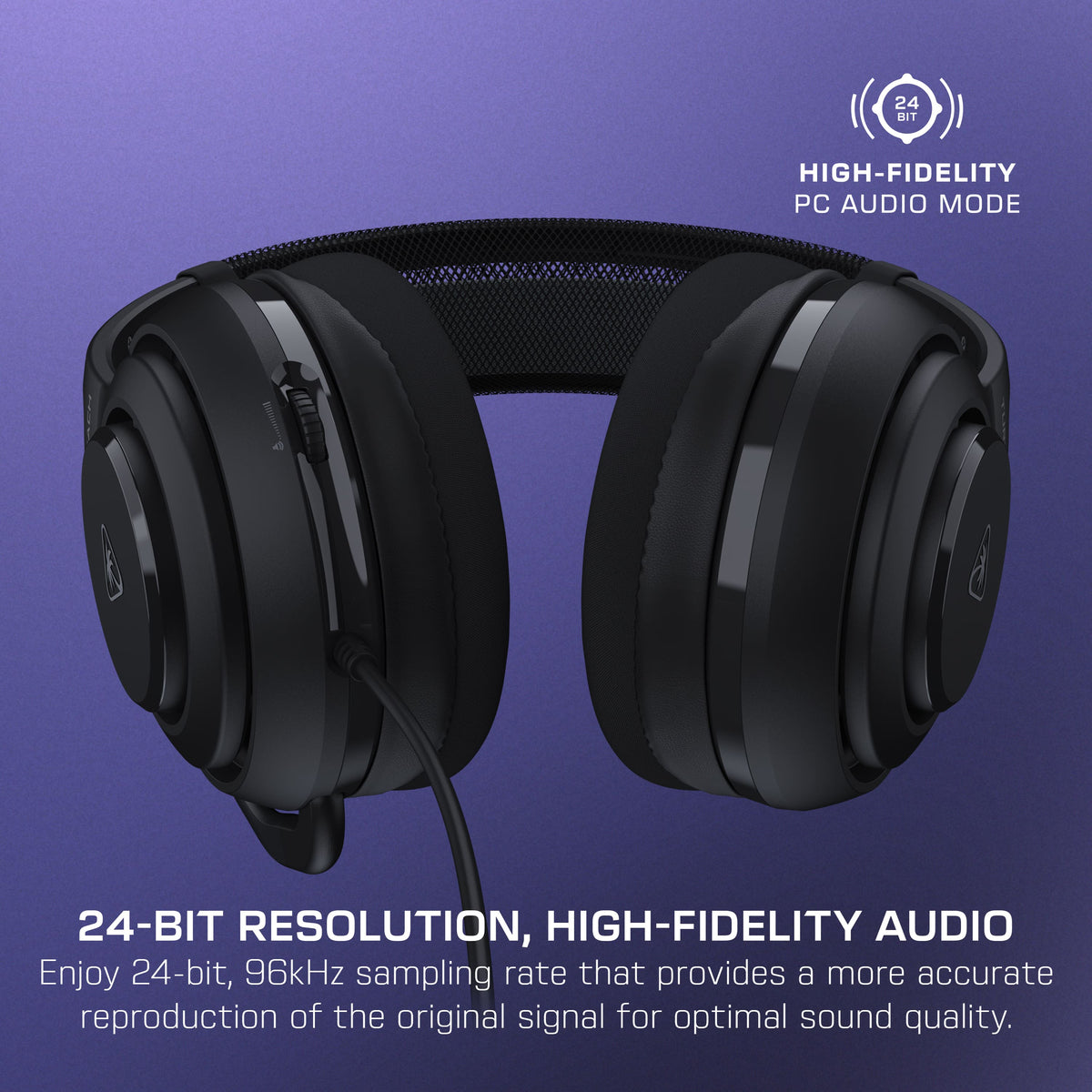 Turtle Beach - Atlas 200 Wired Over-Ear Gaming Headset for PC, Xbox & PlayStation - Black