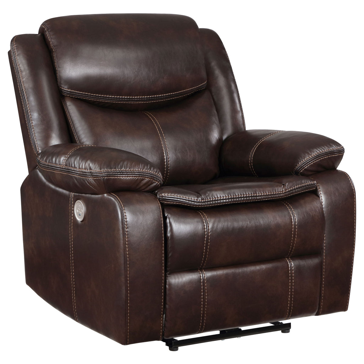 Salerno - Sillón reclinable eléctrico con carga USB