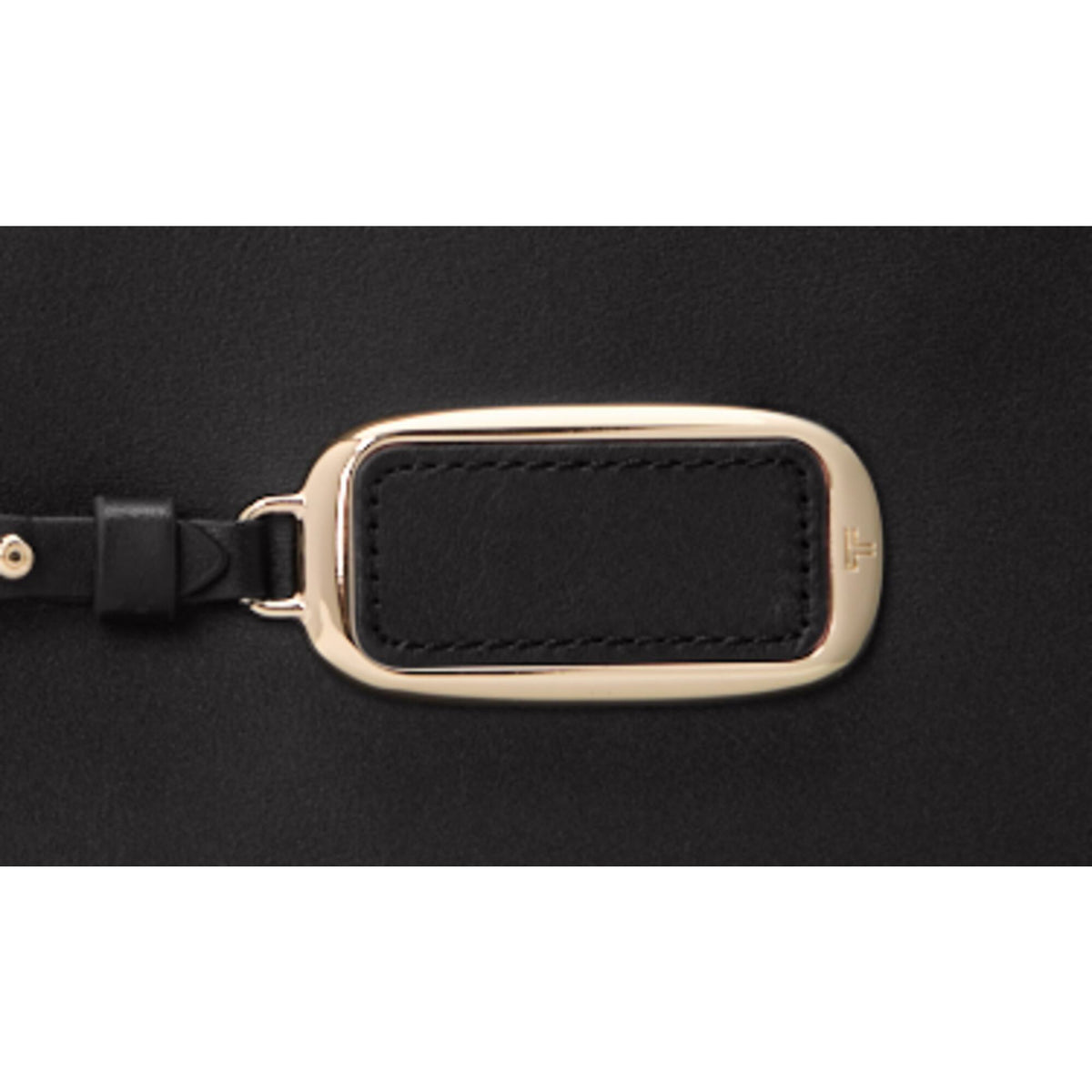 TUMI - Voyageur Leather Weekender - Black/Light Gold