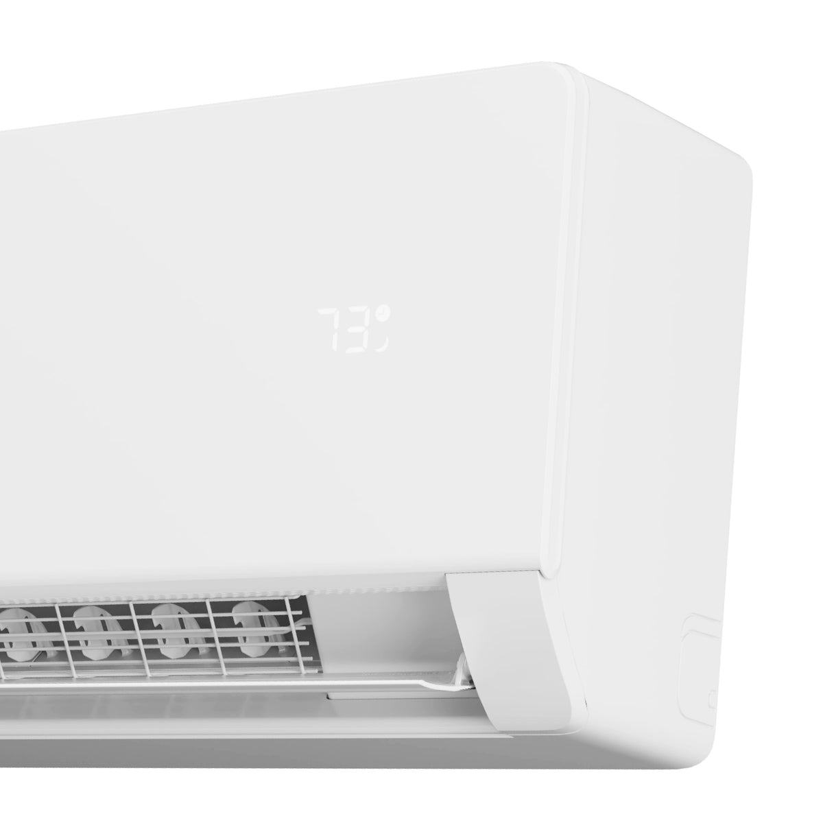 Keystone - Core 230V 550 Sq. Ft. 12,000 BTU Smart Mini Split Air Conditioner 12,000 BTU Heater - White