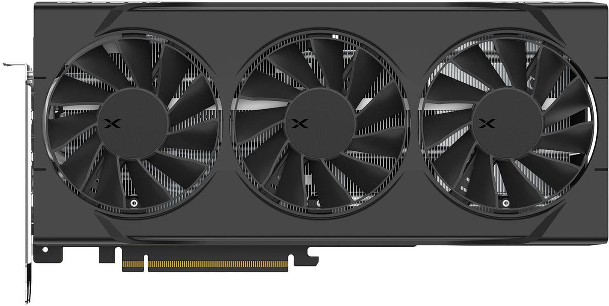 XFX - Swift AMD Radeon RX 9070GRE Triple Fan Gaming Graphics Card with 12GB GDDR6 PCI Express 5.0 HDMI 3xDP, AMD RDNA 4 - Black