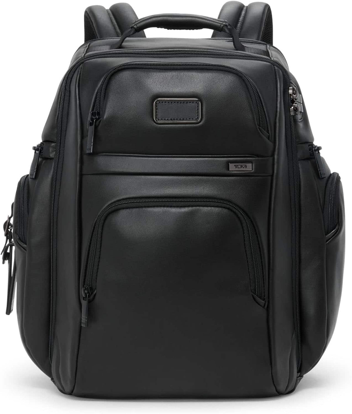 TUMI - Alpha Brief Pack Leather Backpack for 15" Laptop - Black