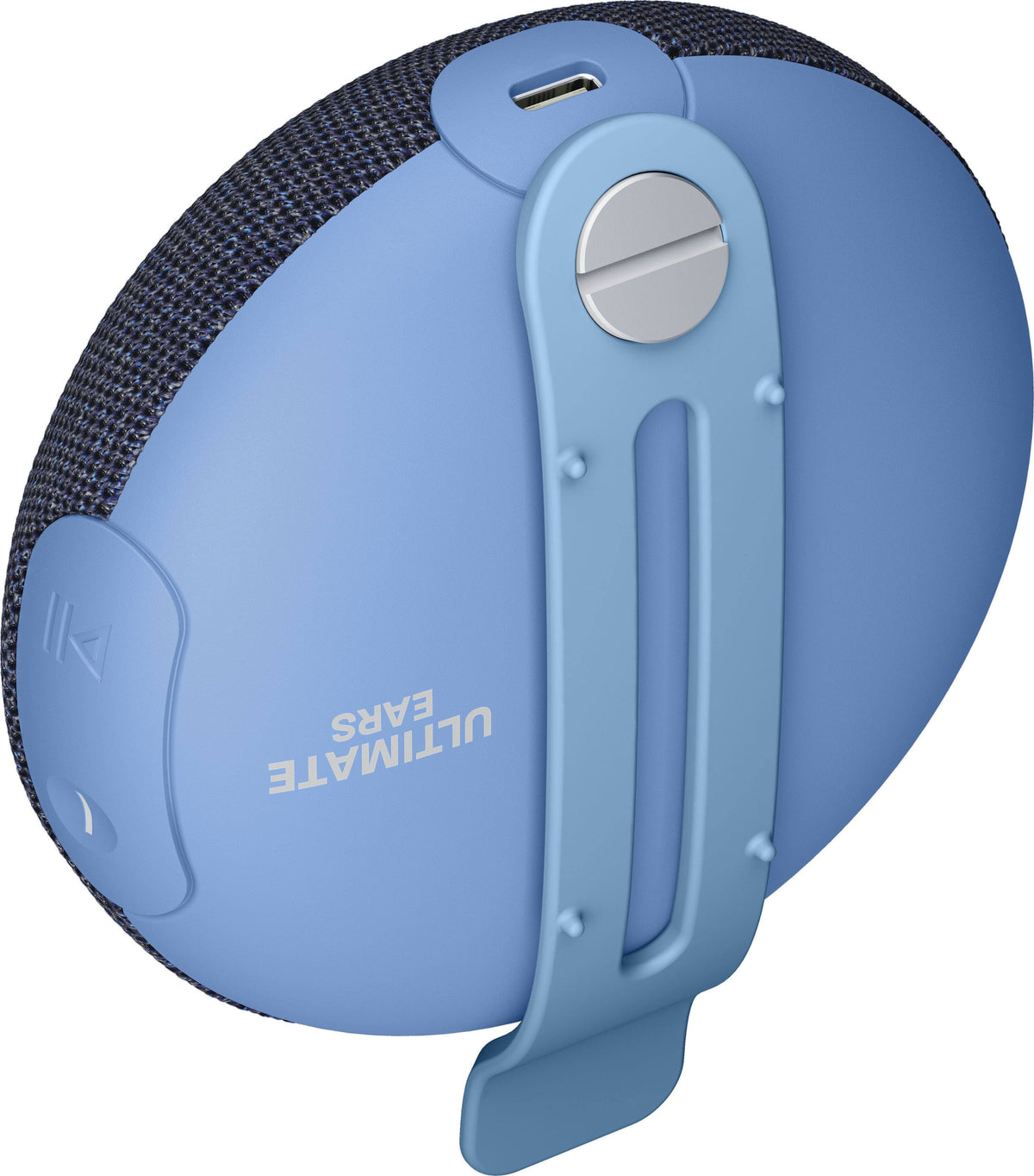 Ultimate Ears - MINIROLL Ultra-Portable Waterproof Bluetooth Speaker with 131 ft Range - Majestic Blue