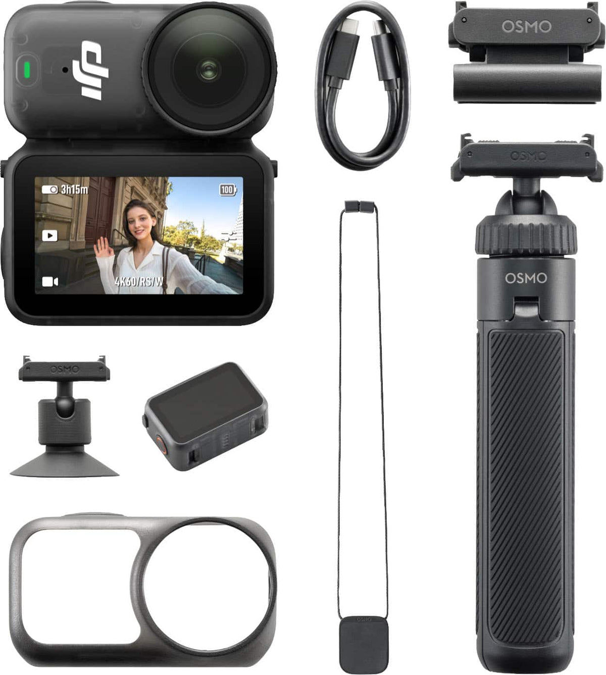 DJI - Osmo Nano On-the-Go Combo - Black