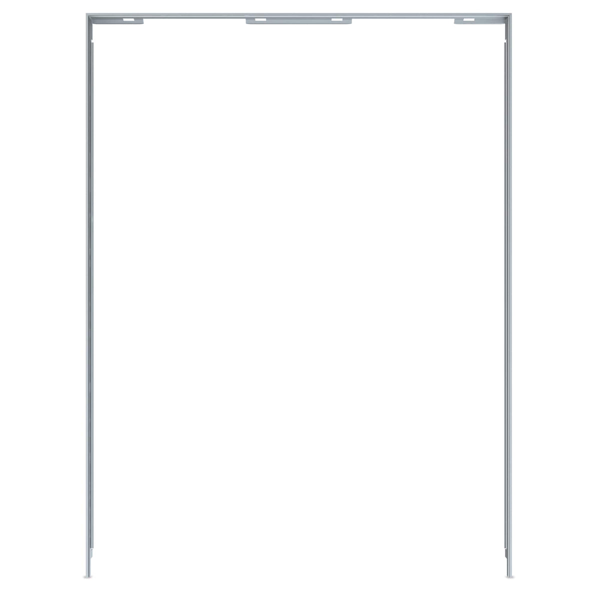 Miele - KFK6001 Decor Frame Set for Side-by-Side 30" MasterCool Refrigeration - Stainless Steel