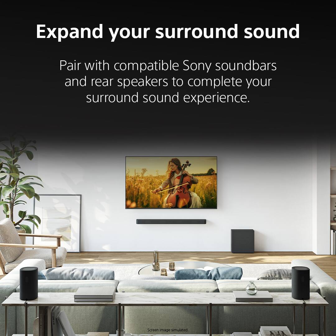 Sony - BRAVIA Theater Sub 7 Wireless Subwoofer - Black