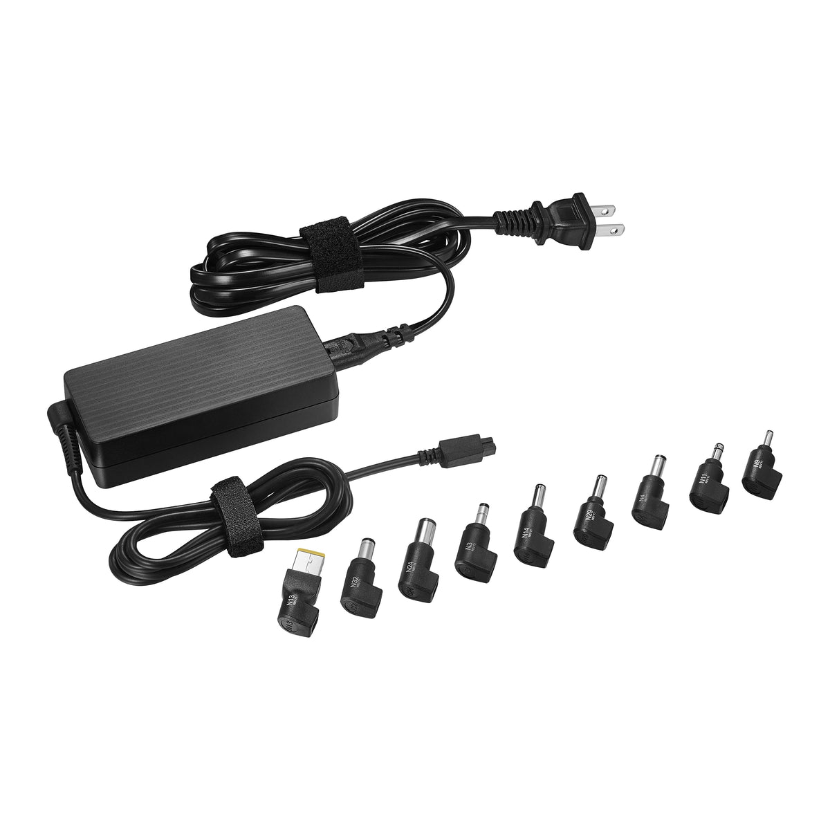 Insignia™ - Universal 65W Laptop Charger - Black