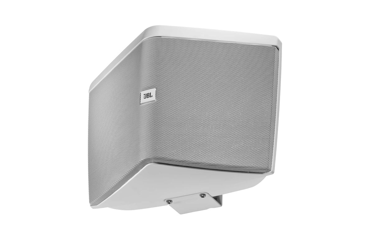 JBL - Control HST Wall Mount Wide-Coverage Speaker with 5-1/4" LF, Dual Tweeters and HST Technology™, 8 Ohm and 70V/100V - White