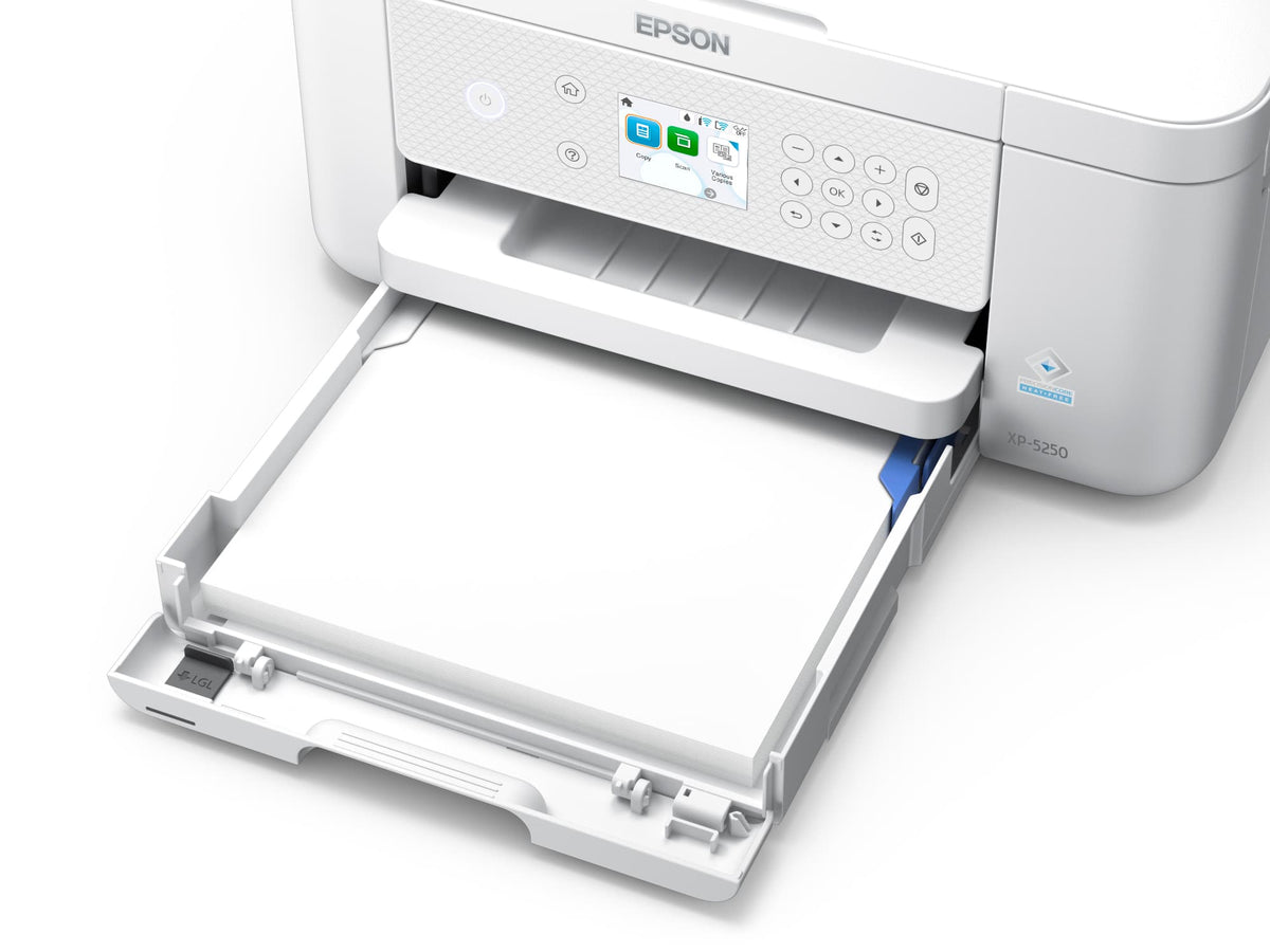 Epson - Expression Home XP-5250 Wireless All-in-One Inkjet Printer - White