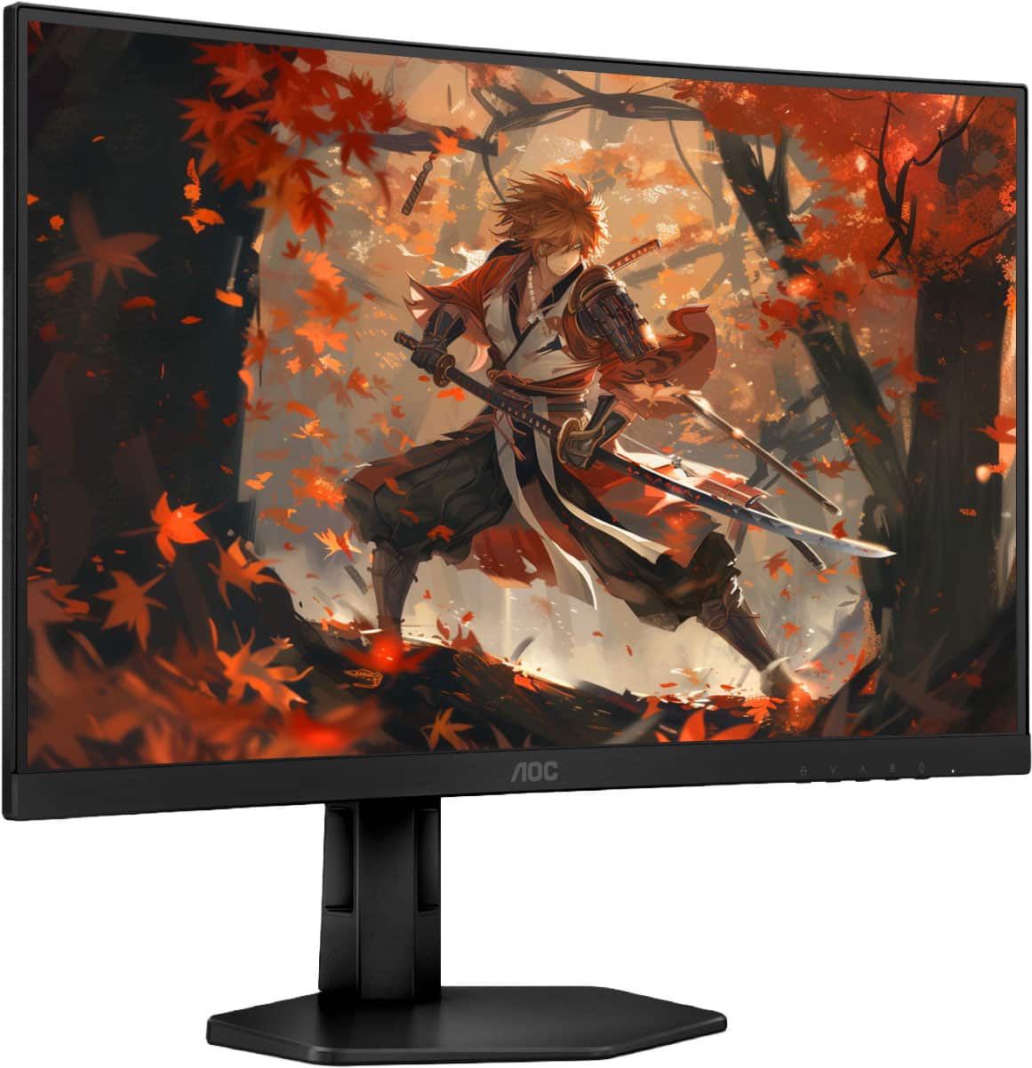 AOC - C27G4HX 27" VA Panel Curved Gaming Monitor, LED, FHD (1920x1080), 200Hz, 0.5ms, Freesync - Black
