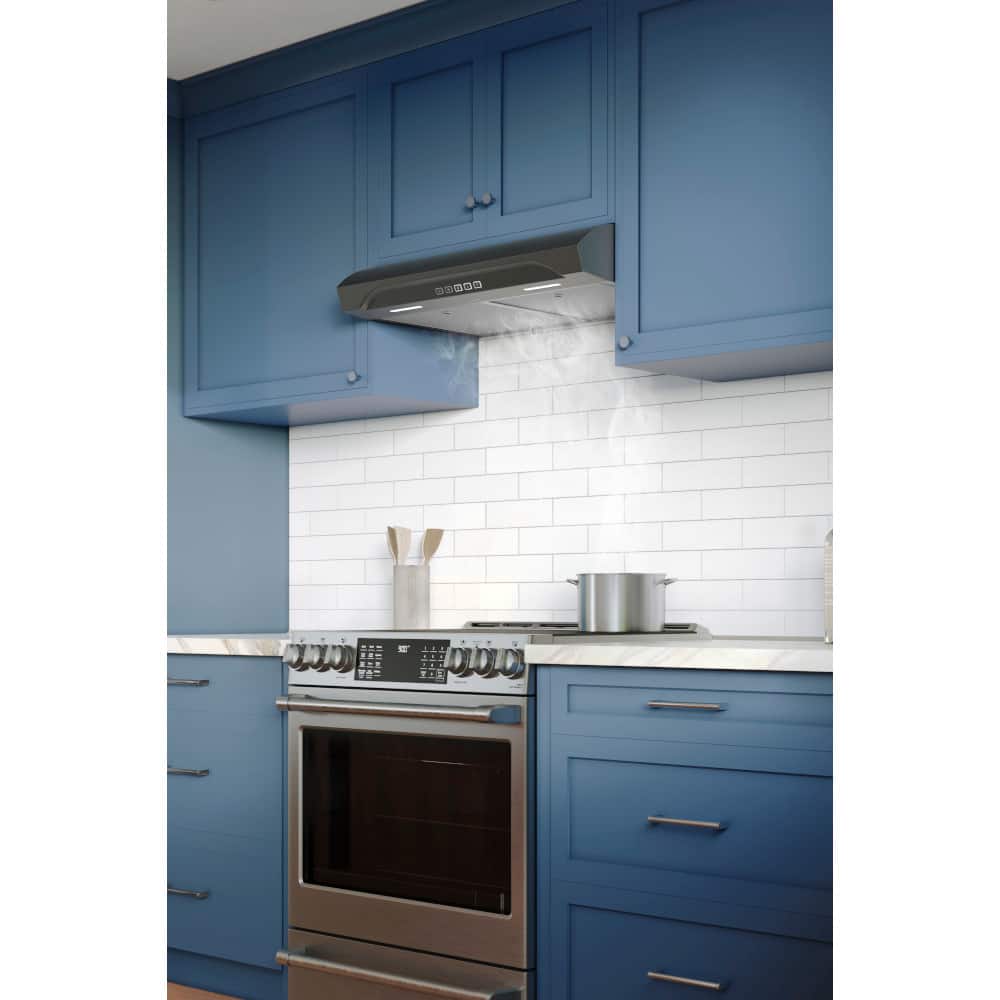 Broan - 30 inches - Convertible - Under cabinet Range Hood - Stainless Steel