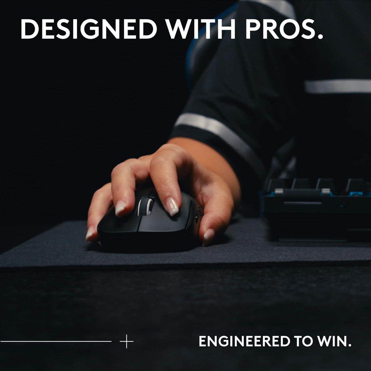 Logitech - PRO X SUPERLIGHT 2 SE LIGHTSPEED Lightweight Wireless Gaming Mouse with Optical HERO 2 Sensor 44,000 DPI for PC - Wireless - White