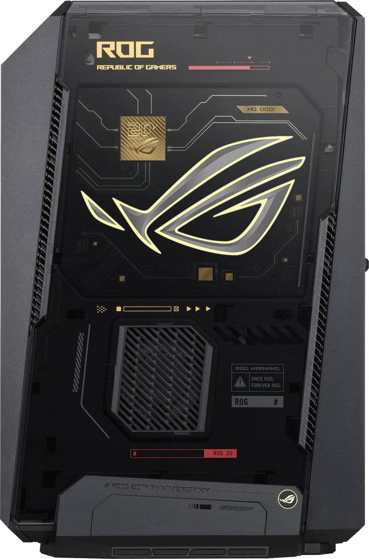 ASUS - ROG NUC 16 Edition 20 Gaming Mini Desktop - Intel Core Ultra 9 (2026) - 64GB Memory - GeForce RTX 5090 - 2TB Storage - Black