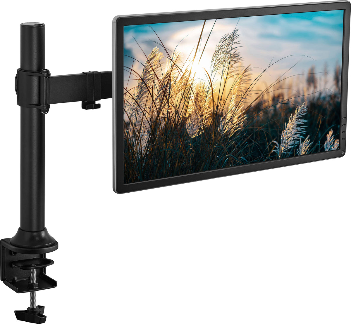 Insignia™ - Desktop Mount for Monitors up to 35” Wide - Black