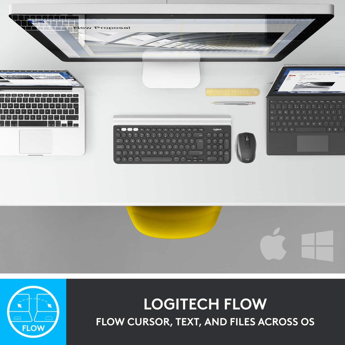 Logitech - MX Anywhere 2S Bluetooth Edition Wireless Laser Mouse with Hyper-Fast Scrolling - Wireless - Graphite