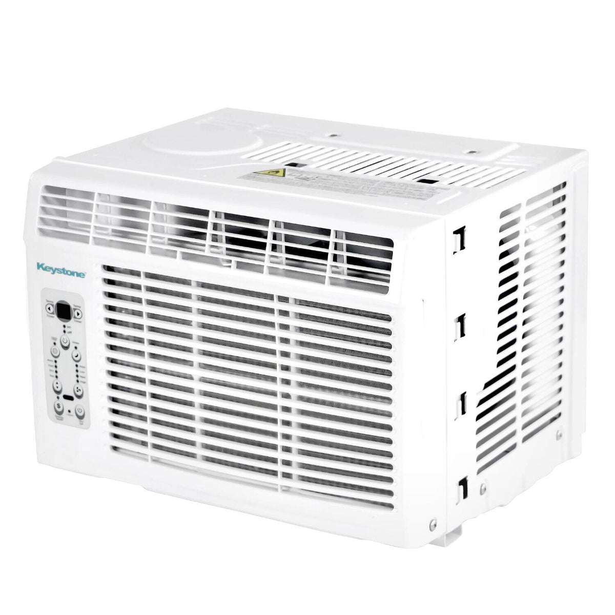 Keystone - 6,000 BTU 115V 250 Sq. Ft. Window Air Conditioner with Remote - White