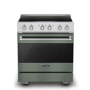 Viking - 30 in. Wide 4 Elements 3-Series Induction Self-Clean Range - Eucalyptus