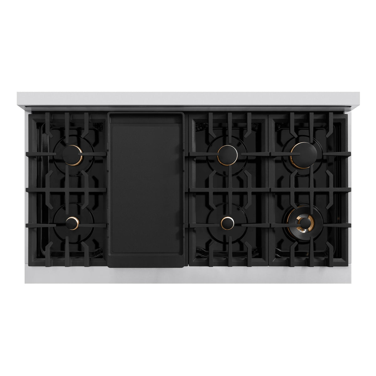 ZLINE - 48 in. Wide 8 Burner Classic Double Oven Gas Range (CGR-BR-48) - Stainless Steel