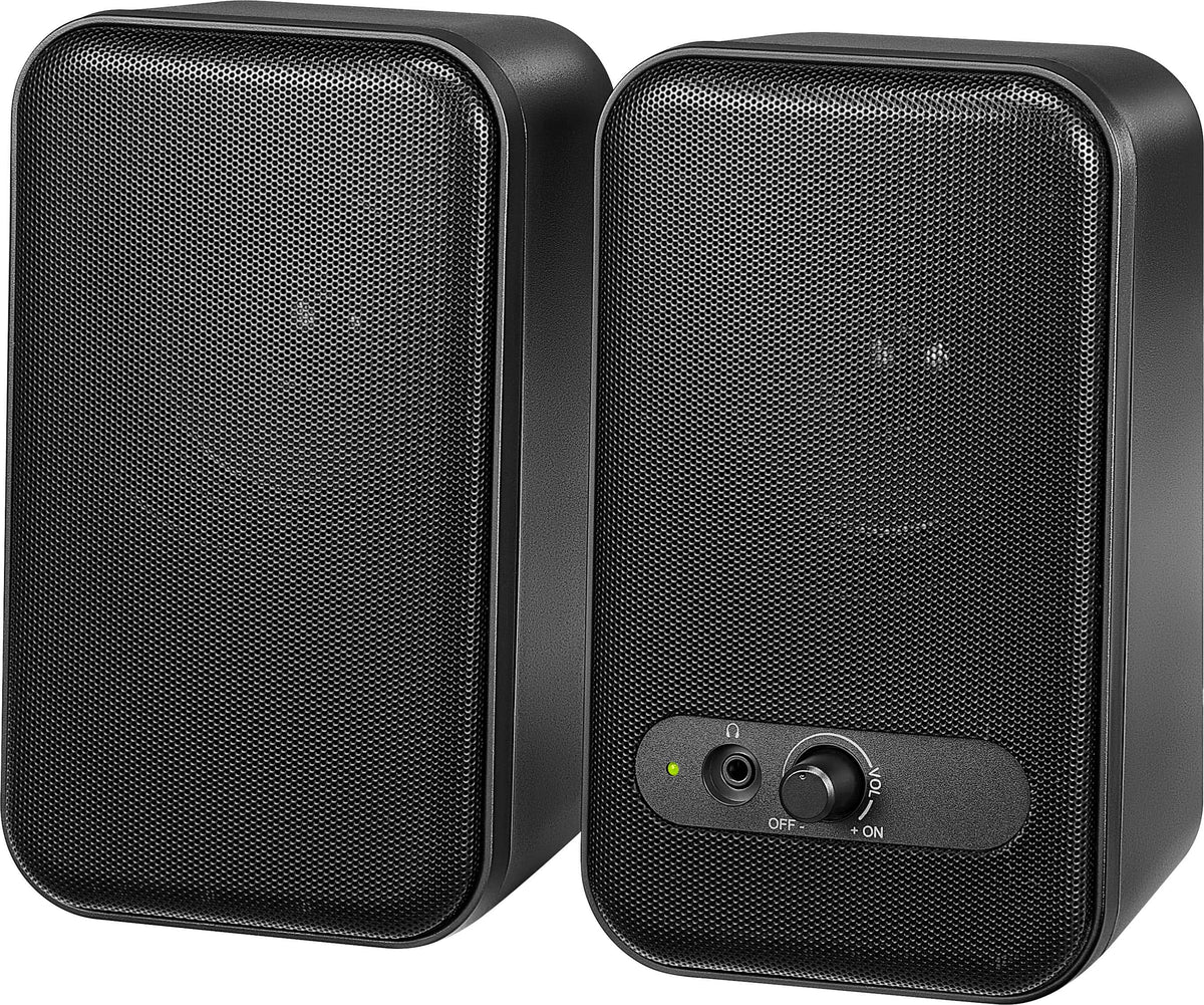 Insignia™ - 2.0 Computer Speakers (2-Piece) - Black
