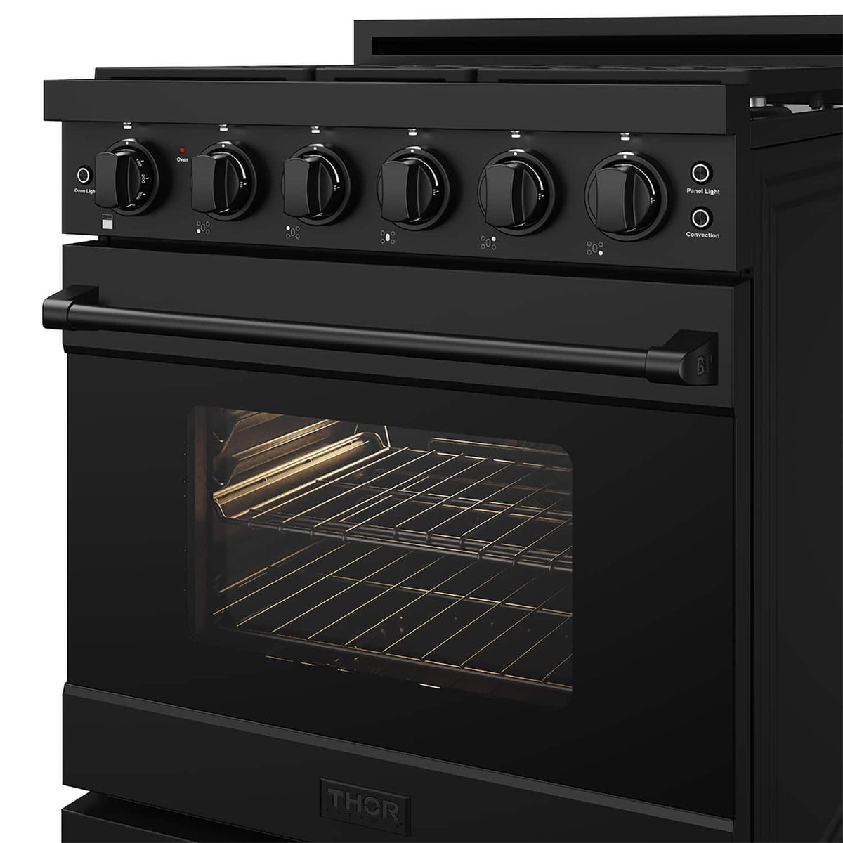 Gordon Ramsay Series by Thor Kitchen 4.55 Cu. Ft Freestanding Gas Range - Black