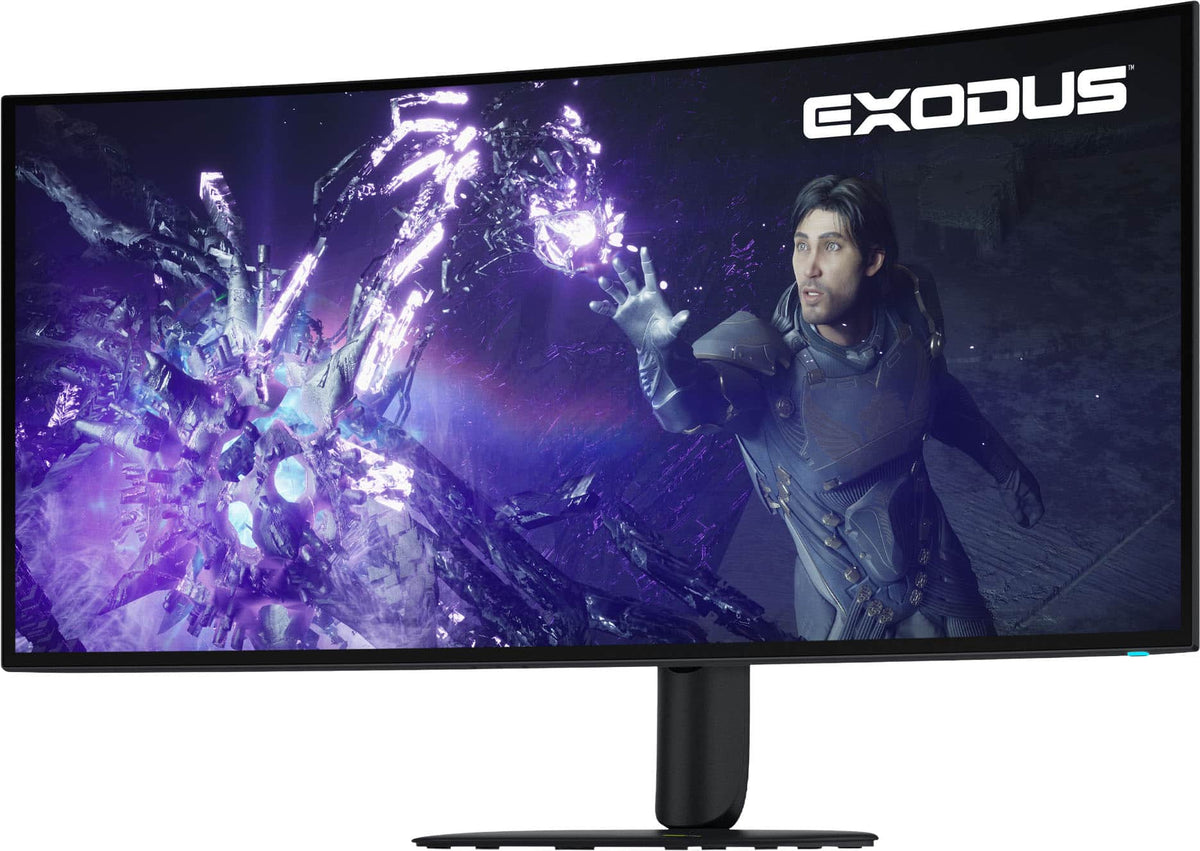 Alienware - 39" 5K OLED 330Hz 0.03ms FreeSync Premium Pro and G-SYNC Compatible Curved Gaming Monitor with HDR (HDMI, DisplayPort) - Black