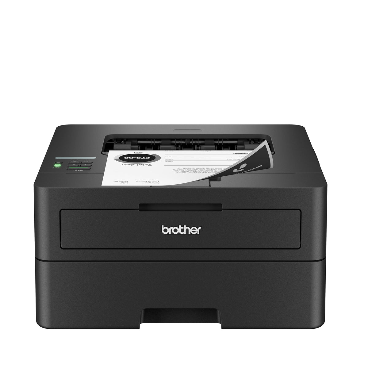 Brother - HL-L2460DW Wireless Black-and-White Refresh Subscription Eligible Laser Printer, Great for Home Offices - Gray
