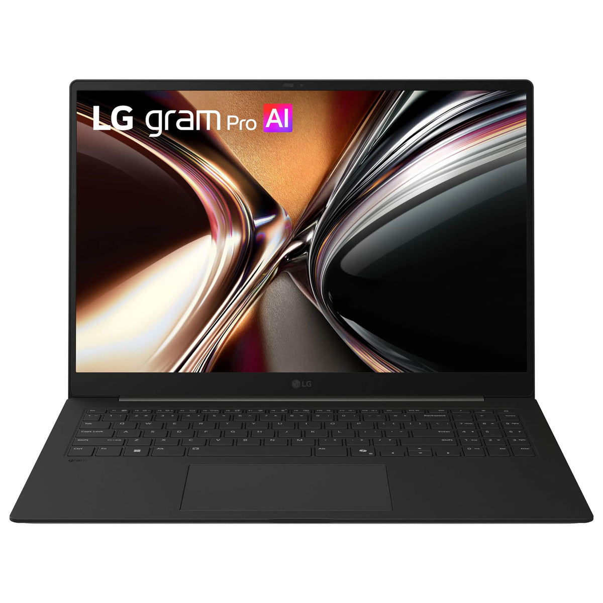 LG - gram Pro 16" 120Hz 3K OLED Laptop Intel Core Ultra X7 Processor 358H with 32GB RAM - 1TB SSD - Copilot + PC - Aerominum Black