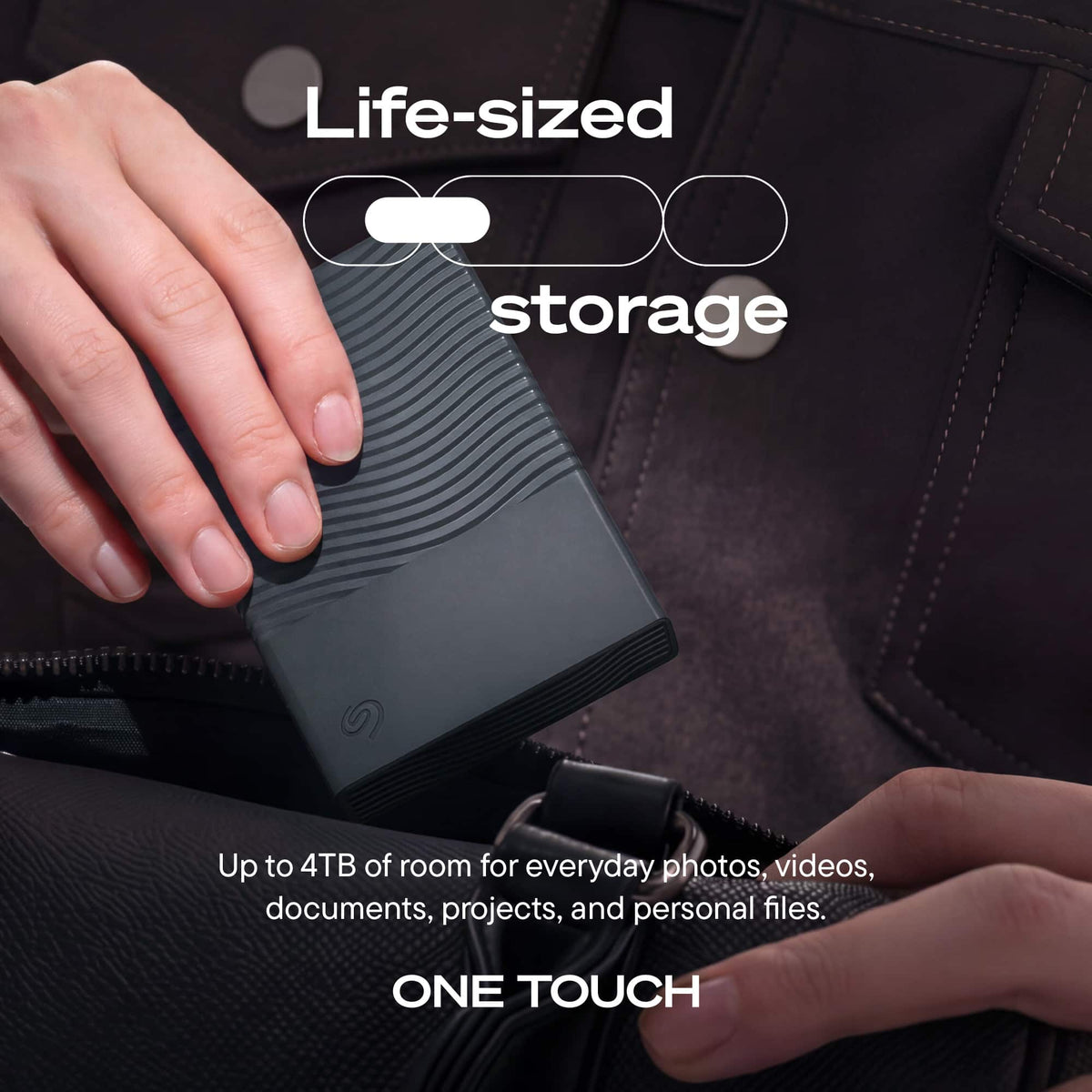 Seagate - Seagate One Touch Portable HDD 2TB - Space Gray