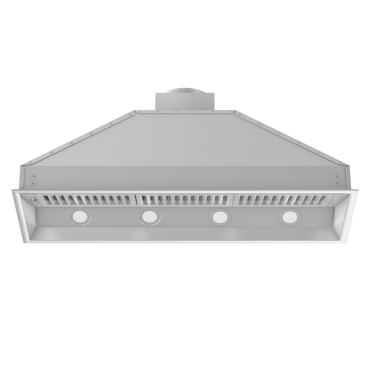 ZLINE - 46 inches - Externally Vented - Under cabinet Range Hood - Brushed Stainless Steel