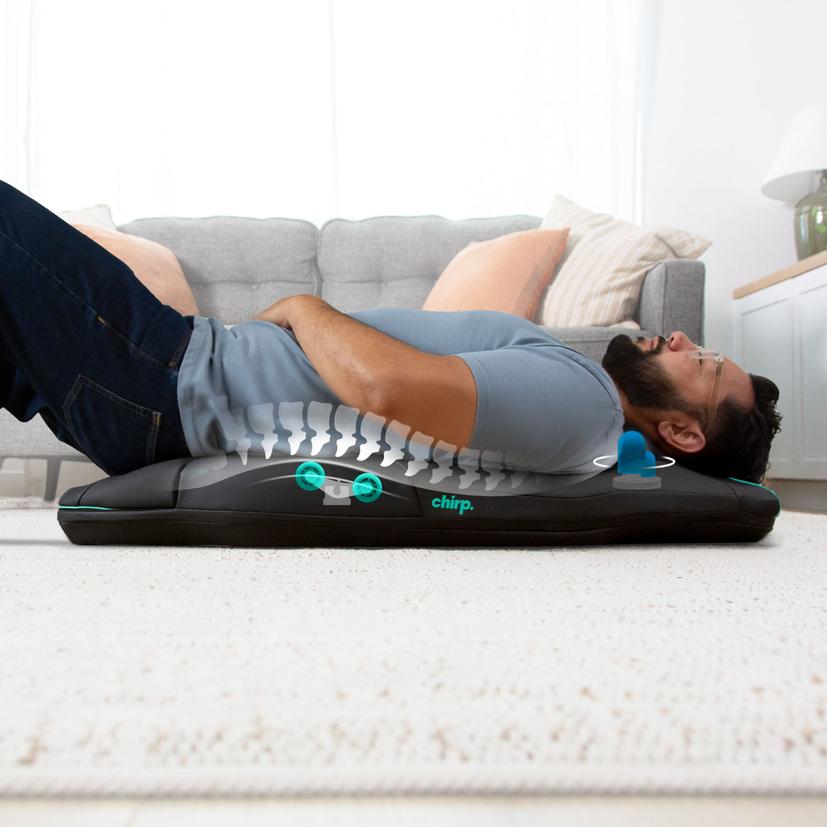 Chirp - Contour Decompression & Massage Table - Black