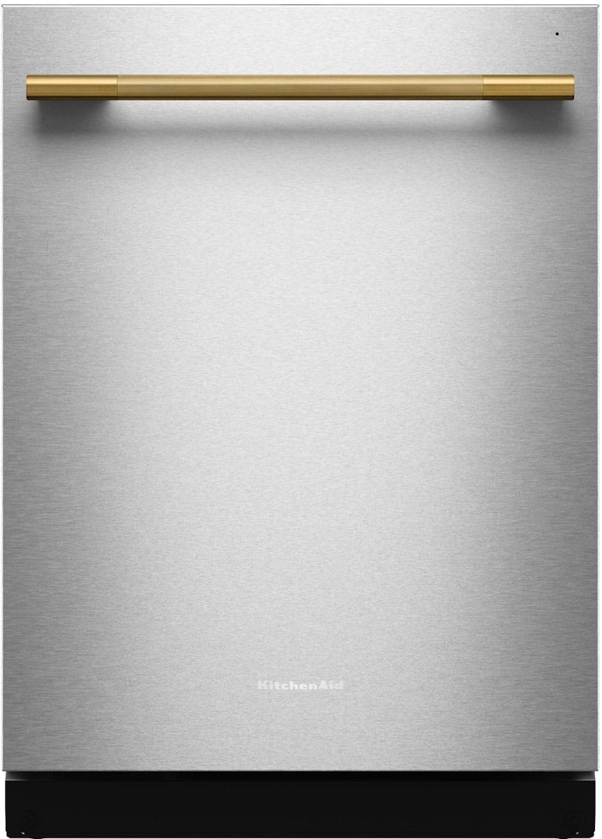 KitchenAid - 24" Top Control Built-In Dishwasher with 360 Max Jets Third Rack, Advanced ProDry, Ultra-bright LED Lighting - Stainless Steel