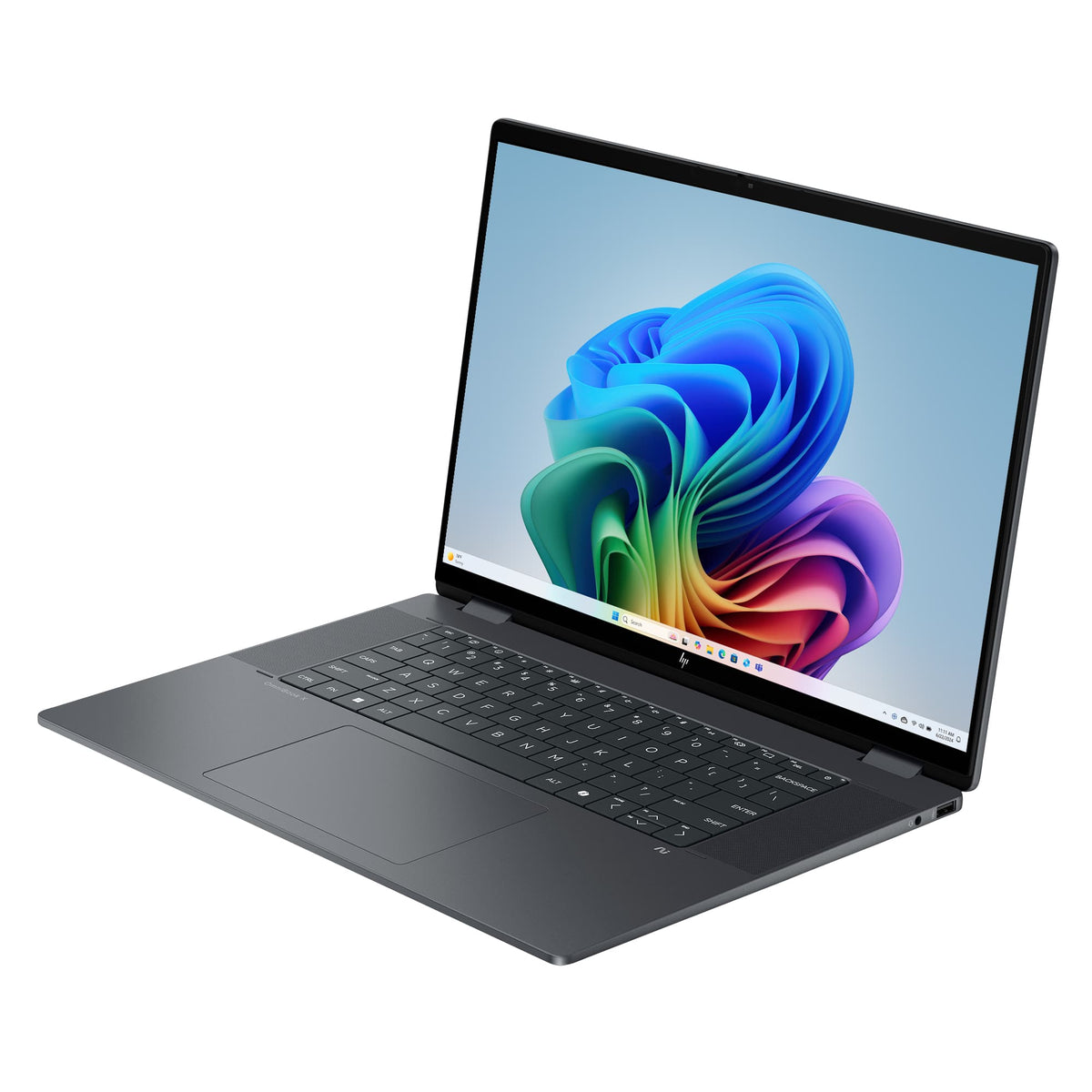 HP - OmniBook X Flip - 16" 2K Touchscreen Laptop - Intel Core Ultra 9 (2024) - 32GB Memory - 1TB SSD - Copilot+ PC - Eclipse Gray