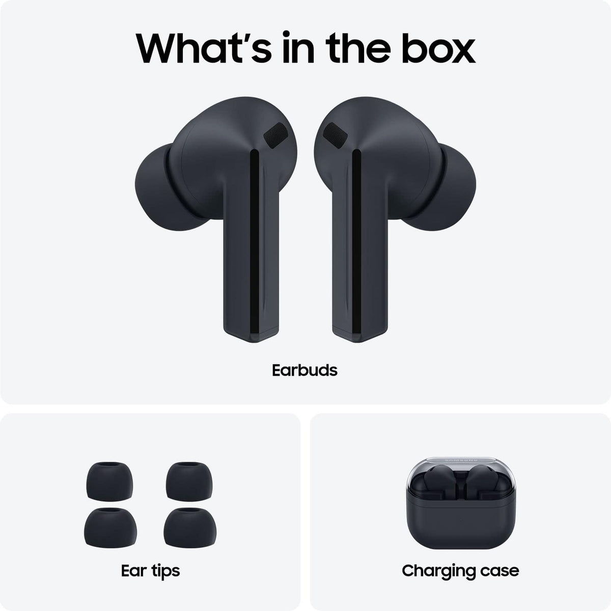 Samsung - Galaxy Buds3 FE Wireless Earbud Headphones - Black