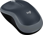 Logitech - M185 Wireless Optical Ambidextrous Mouse - Wireless - Swift Gray