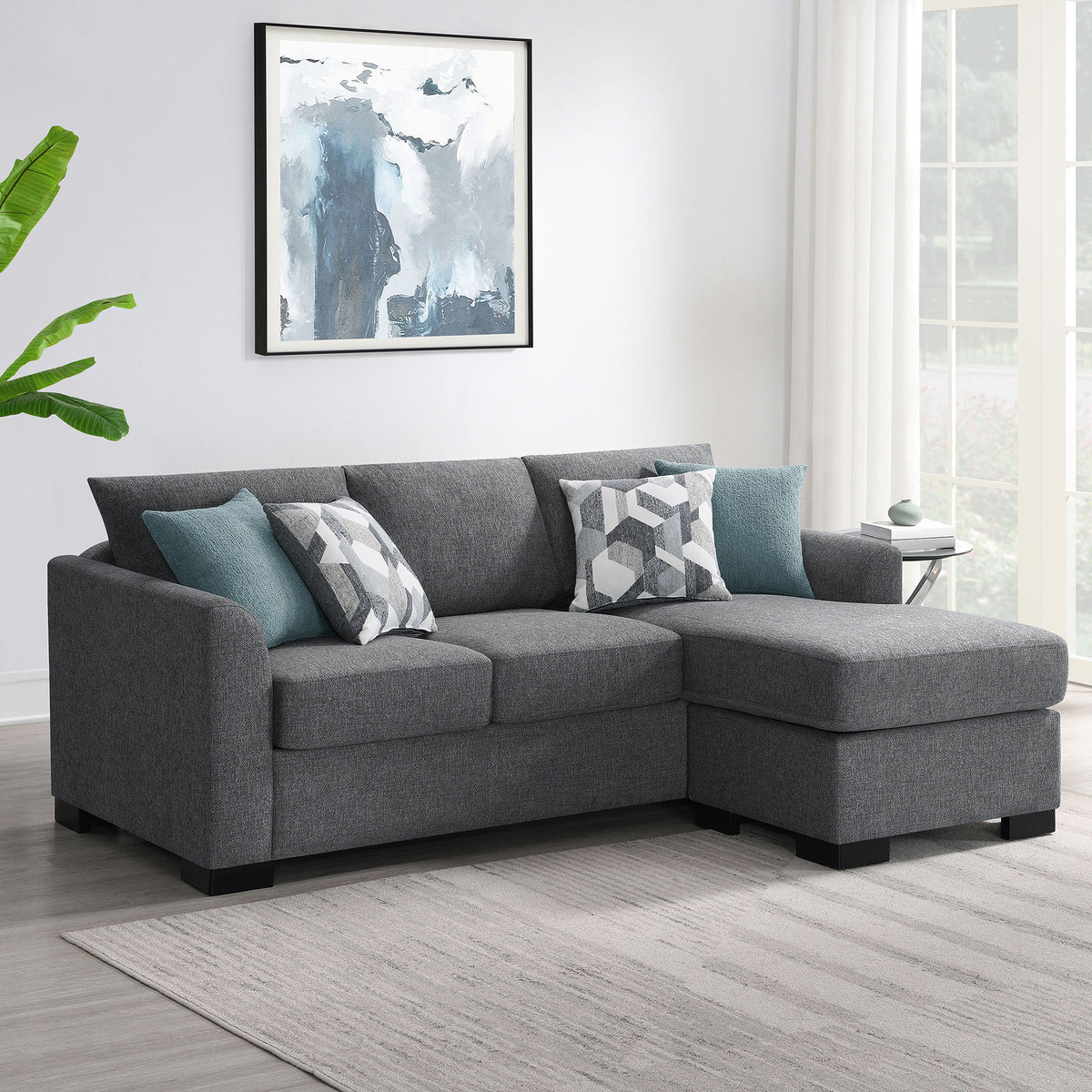 Pacheco - Sleeper Sectional Chaise Sofa